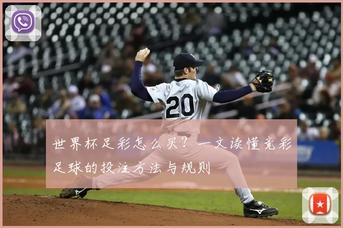 世界杯足彩怎么买？一文读懂竞彩足球的投注方法与规则