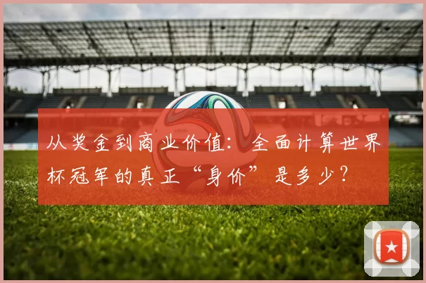 从奖金到商业价值：全面计算世界杯冠军的真正“身价”是多少？