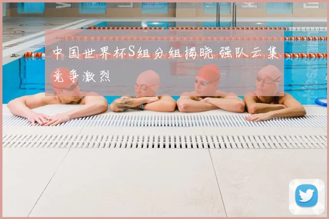 中国世界杯S组分组揭晓 强队云集竞争激烈